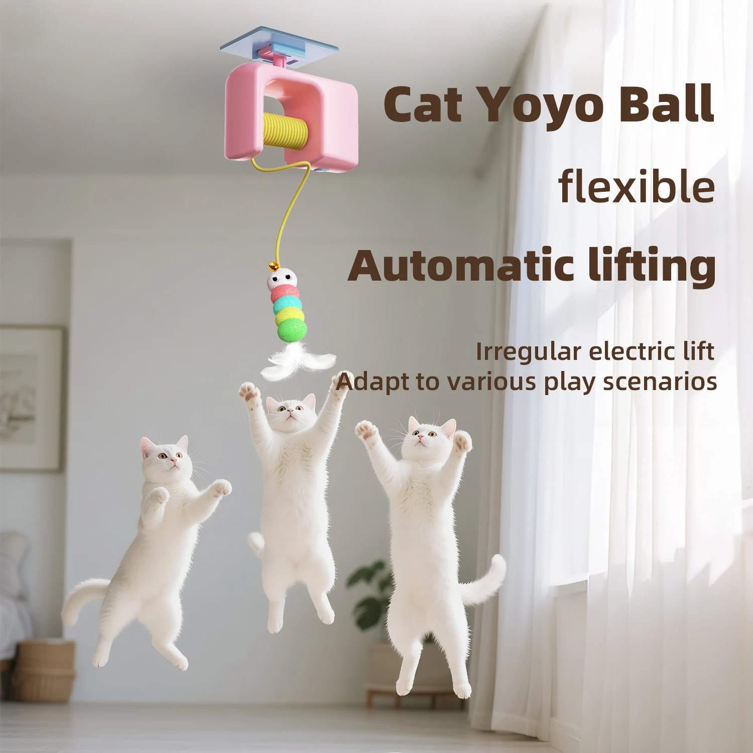 cats toys pet stress relief rechargeable interactive hanging door automatic electric flying bird cat toy for hunt elastic rope cats toys pet stress relief rechargeable interactive hanging door automatic electric flying bird cat toy for hunt elastic rope