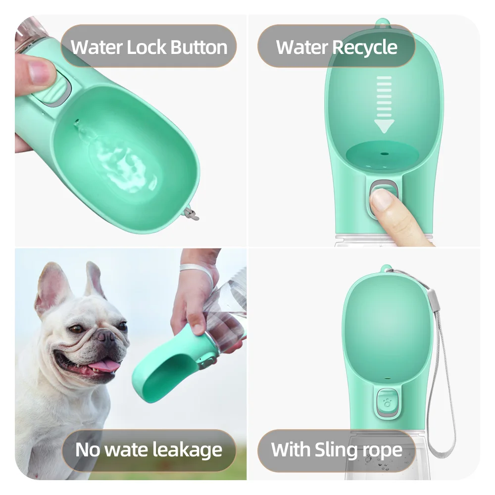 portable dog water bottle for small large dogs cat outdoor leakproof walking drinking bowls chihuahua french bulldog supplies portable dog water bottle for small large dogs cat outdoor leakproof walking drinking bowls chihuahua french bulldog supplies