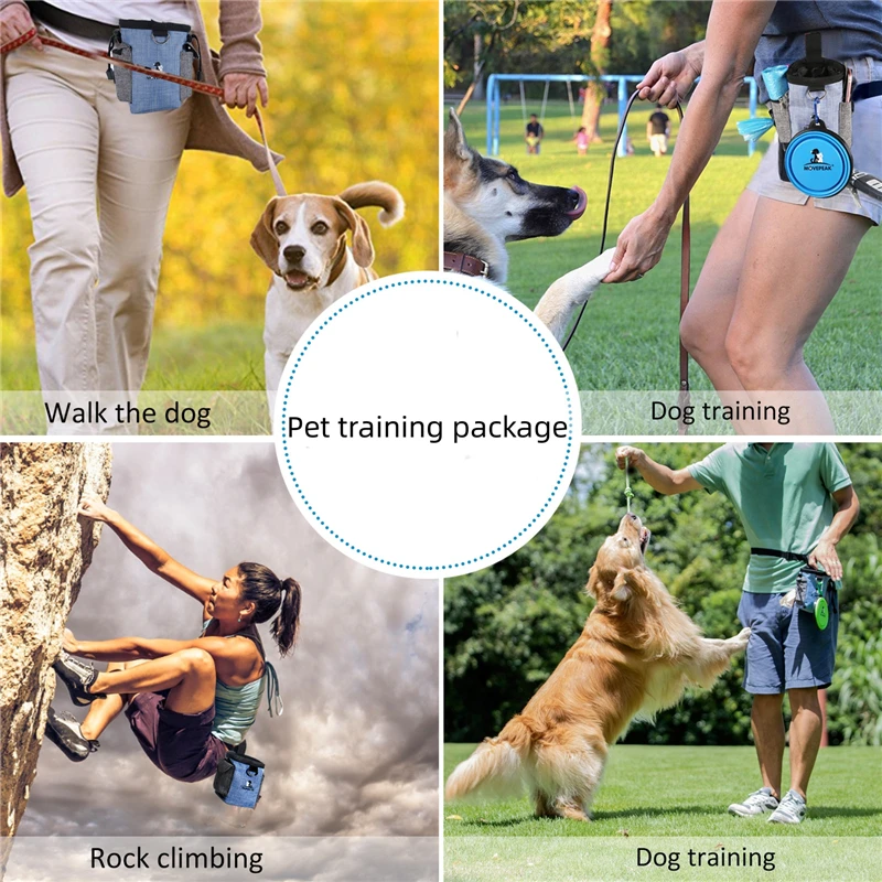 portable feeding outdoor pet dog treat pouch portable dog training bags pet snack food container puppy snack reward waist bag portable feeding outdoor pet dog treat pouch portable dog training bags pet snack food container puppy snack reward waist bag
